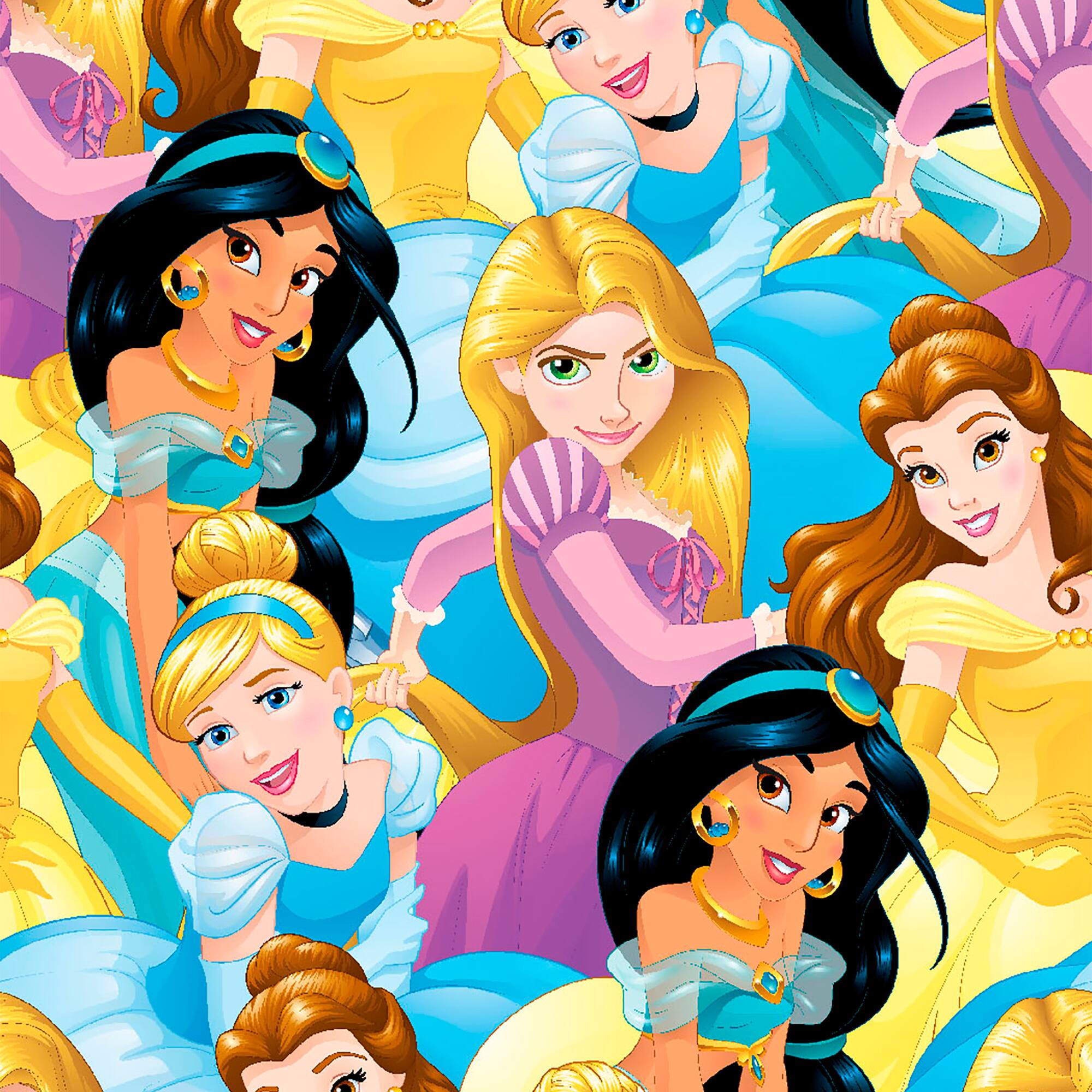Disney® Multi Packed Princesses Quilting Cotton Fabric